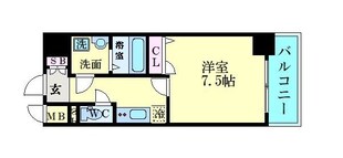 エスリード江坂垂水町の物件間取画像